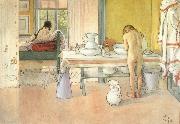 Carl Larsson Summer Morning France oil painting artist
